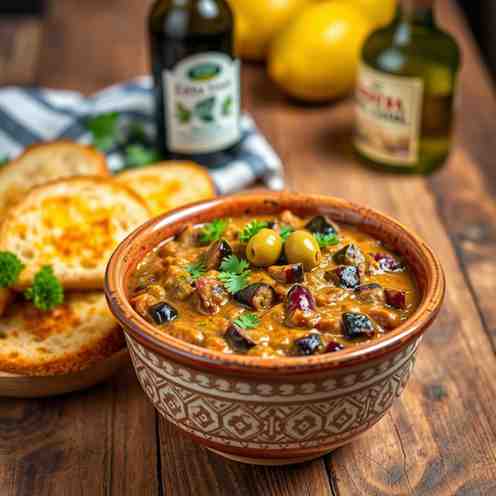 Moroccan Zaalouk - Favorite Olive Oil Dip